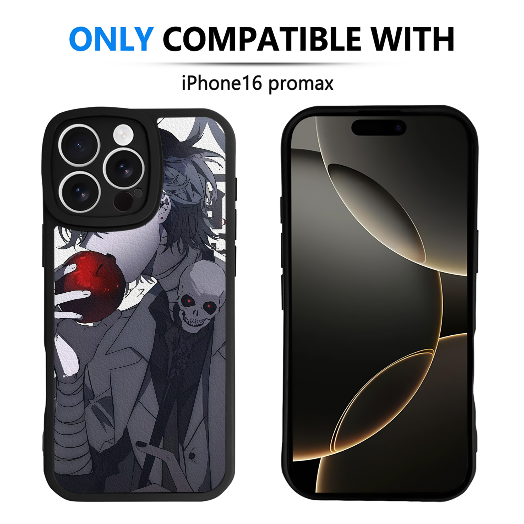 （画像用） 文豪ストレイドッグス Bungo Stray Dogs 【iPhone 16シリーズ対応】シリコンスマホケース（レザー調） 材質：シリコン